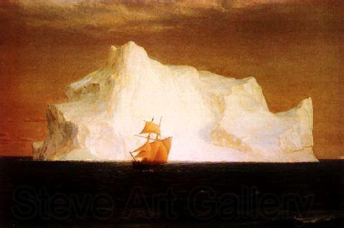Frederick Edwin Church The Iceberg Norge oil painting art